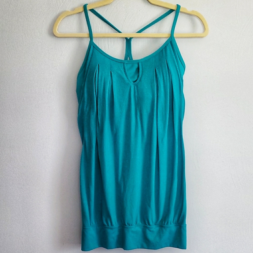 Lululemon Blue Let It Look Tank Top Size 8